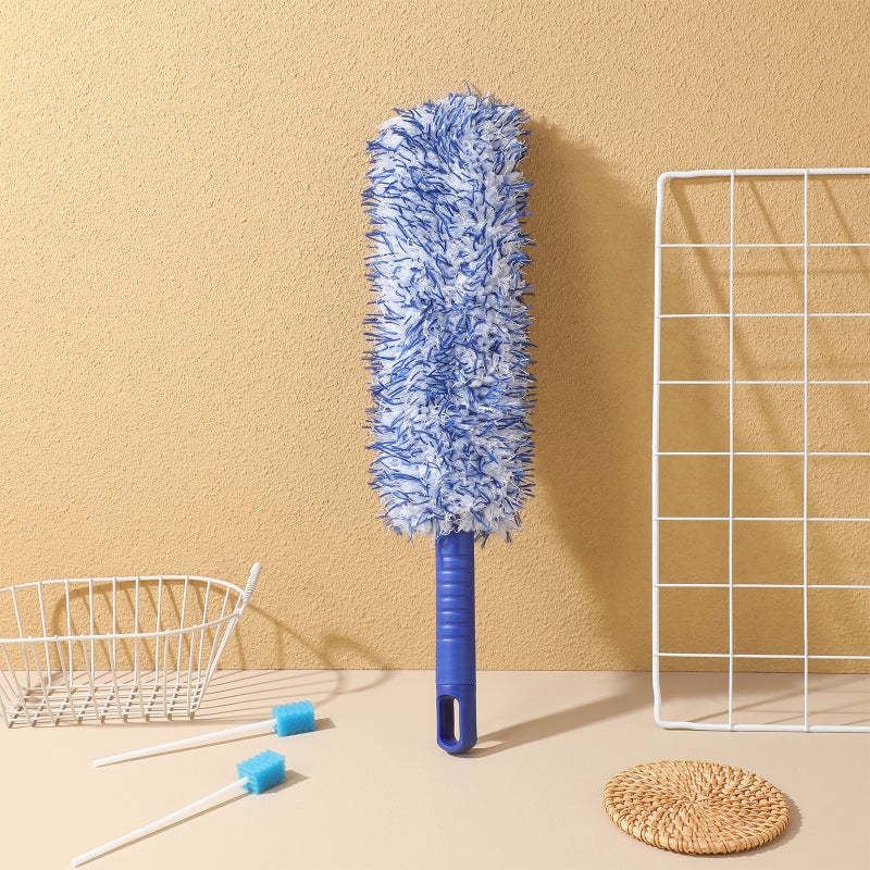 Car Rim Brush with Bendable Design for Thorough Wheel Cleaning, Nonslip Handle - Image 3