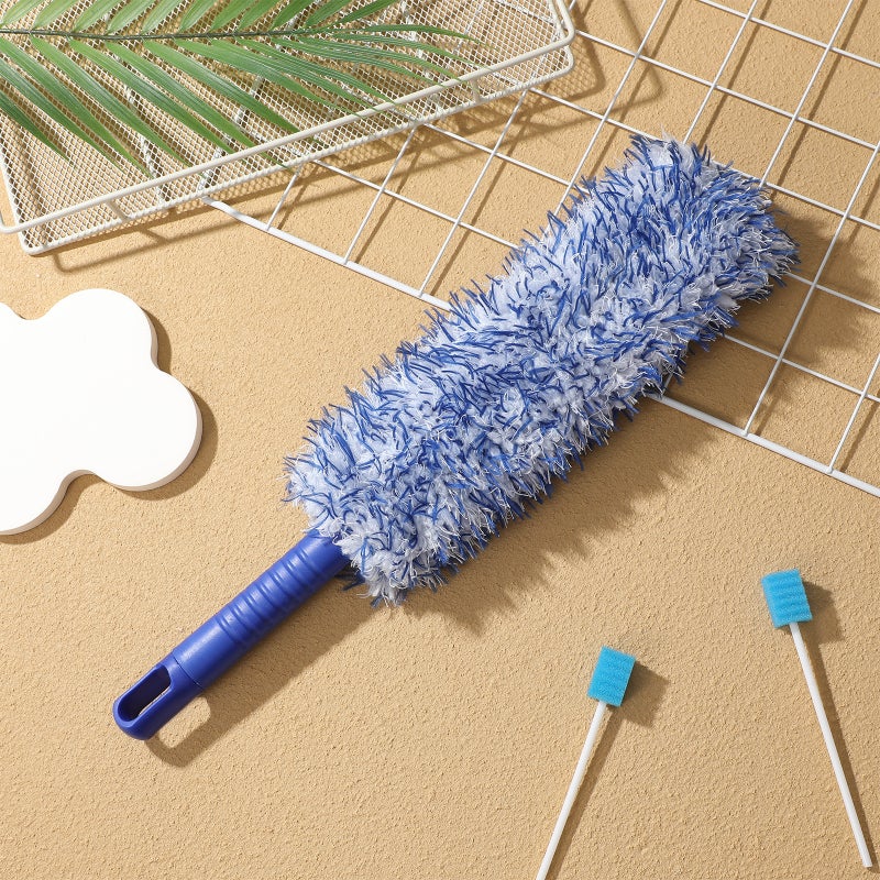 Car Rim Brush with Bendable Design for Thorough Wheel Cleaning, Nonslip Handle - Image 4