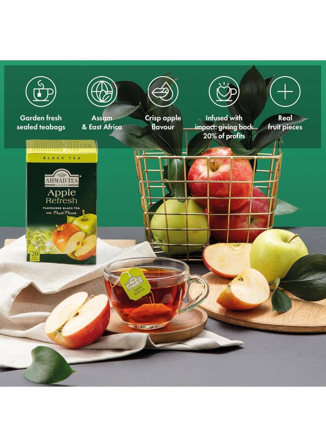 Ahmad Apple Black Tea - 20 Teabags