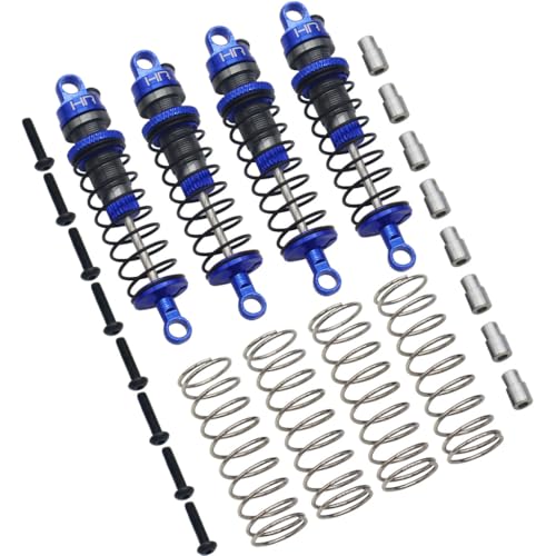 Hot Racing LTN56DP06 Threaded Aluminum Shocks Full Set Latrax Teton Prerunner - Image 1