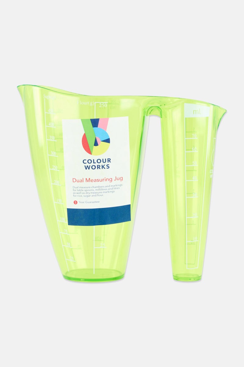 Colour Works Dual Measuring Jug 600Ml, Assorted - Image 1