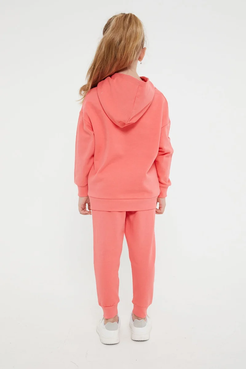 U.S. Polo Assn. BASE. Polo Assn. Base. Polo Assn Licensed Classic Coral Girl Child Tracksuit Set