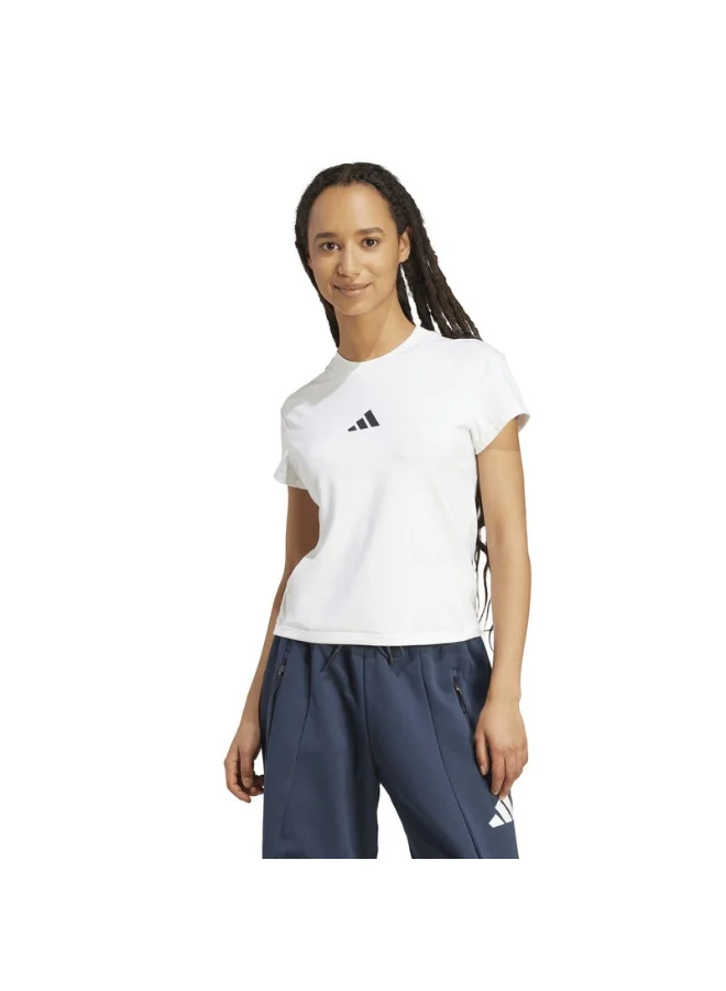 Adidas Adidas W Z.N.E. Bb Tee W White Not Sports Specific T-Shirts For Women