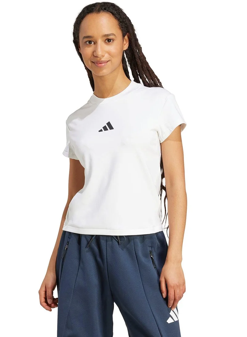 Adidas adidas W Z.N.E. Bb Tee White Not Sports Specific T-Shirts