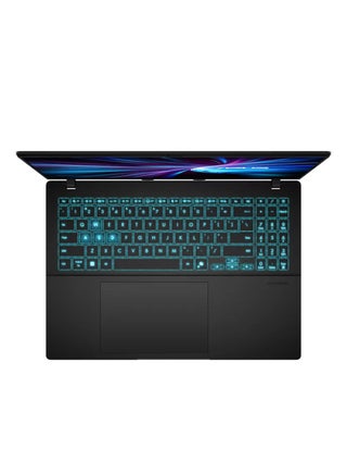 Vivobook Laptop With 16 Inch WUXGA (1920x1200) Display, Core 7-240H Processor/32GB RAM DDR5/1TB SSD/Windows 11 Home/Nvidia GeForce RTX 5050 Graphics/ Arabic Matte Black - view 2