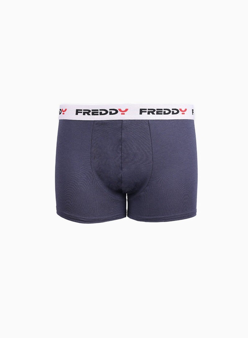 FREDDY Men’s Boxer Shorts 3-Pack Navy | Stretch Fit Comfortable Men’s Underwear, Everyday Sports Boxers - Image 2