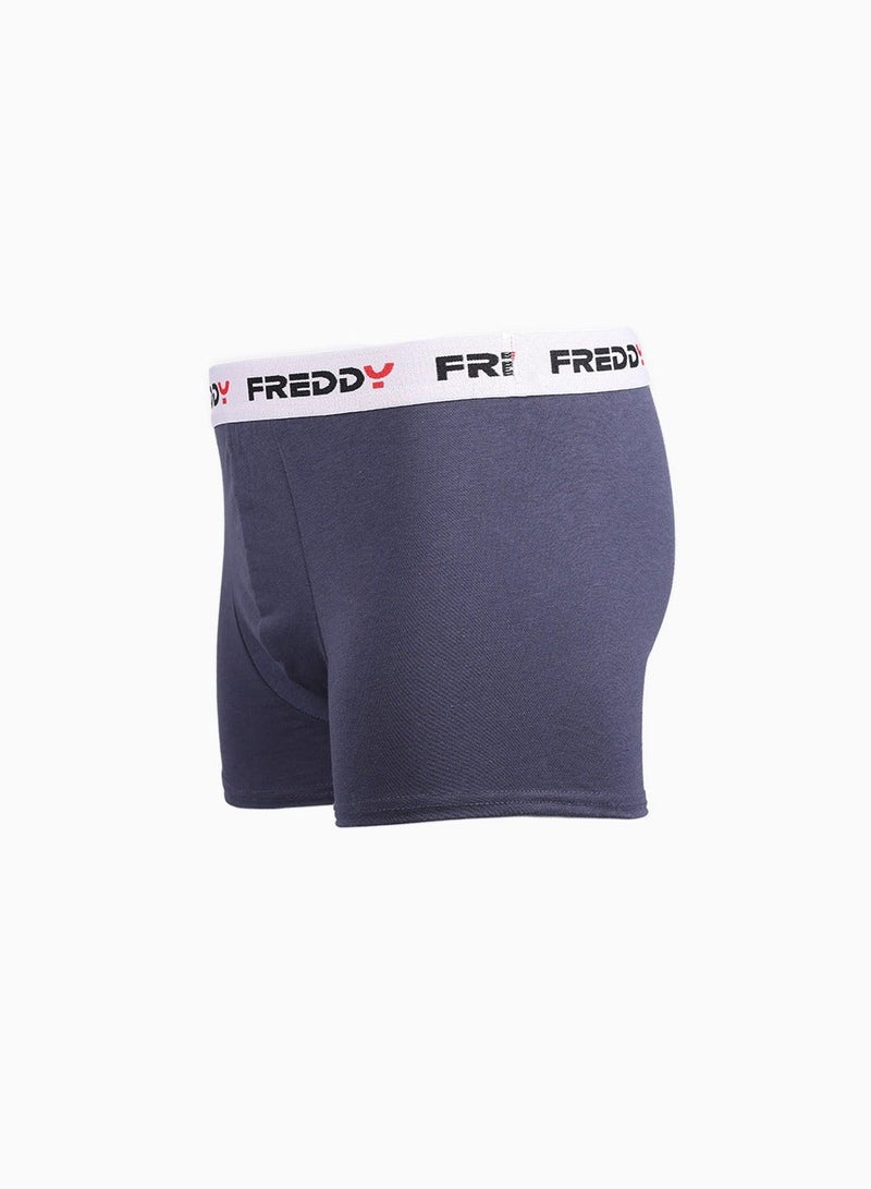 FREDDY Men’s Boxer Shorts 3-Pack Navy | Stretch Fit Comfortable Men’s Underwear, Everyday Sports Boxers - Image 3