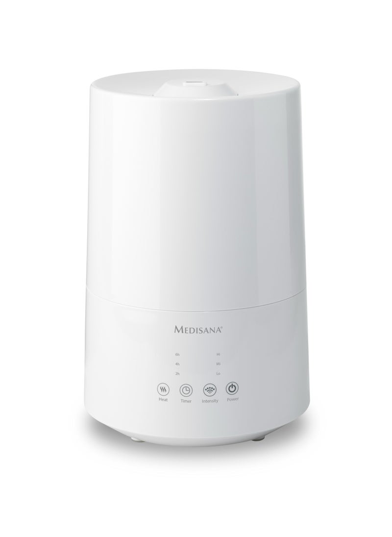 Medisana - medisana AH 661 Ultrasonic Humidifier, Air Purifier for Bedroom and Living Room, Nebuliser with Aroma Compartment and Heating Function Against Dry Air, 3.5 Litres - Image 1