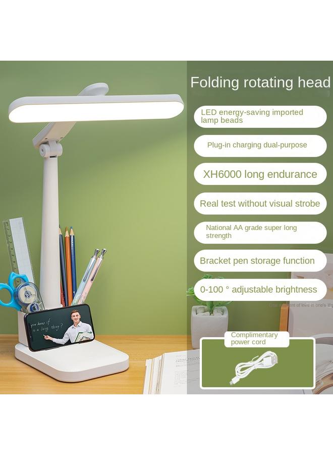 الأزرق جي دبليو مصباح طاولة قلم حماية العين يتعلم الطلاب أضواء السكن - Image 1