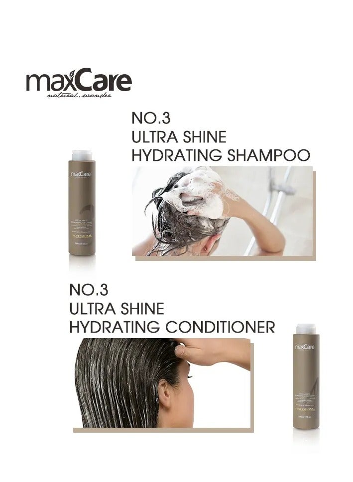 Maxcare Natural Keratin Smoothing Treatment Step 2 – 1000ml Professional Anti-Frizz Hair Solution - Image 5