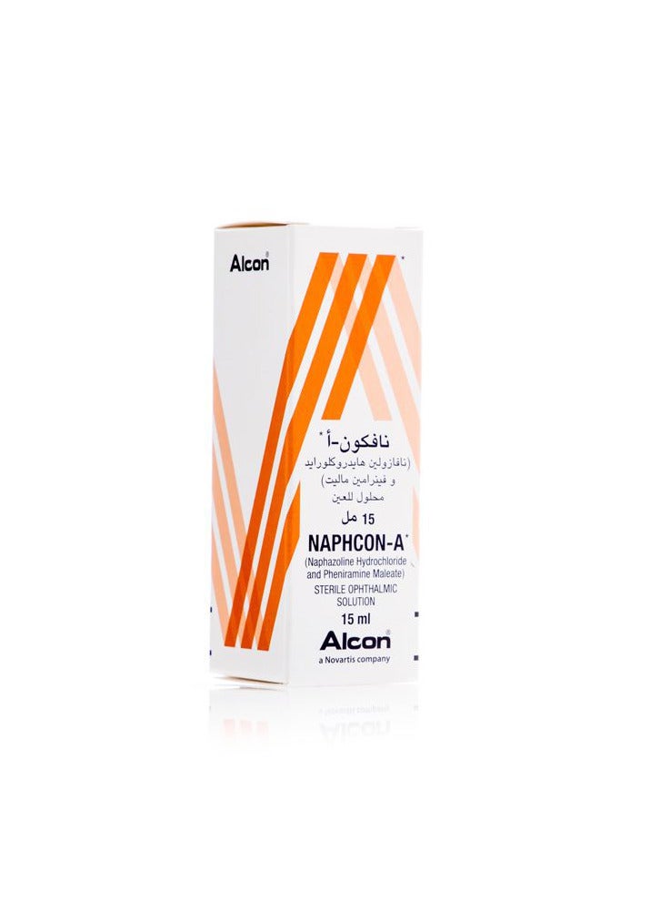 Alcon Pack Of 2 Naphcon A Eye Drops 15 Ml - Image 3