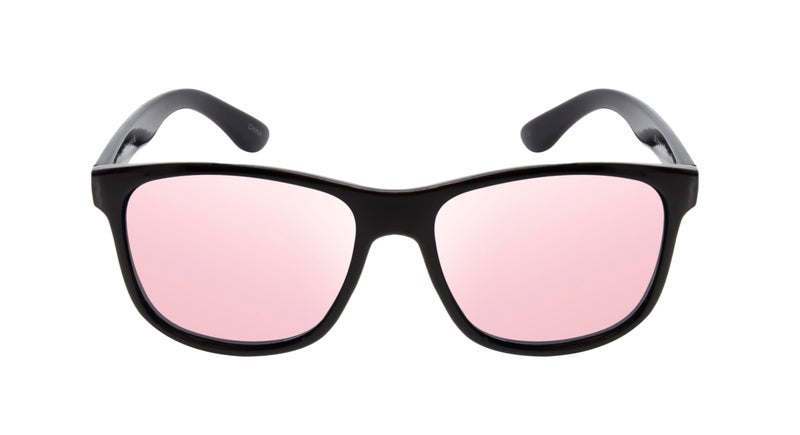 Calabria Noah Panthos Pink Tint FL-41 Glasses Gloss Black Men Women Migraine Glasses FL41 Fluorescent Blue Light Sensitivity - Image 2