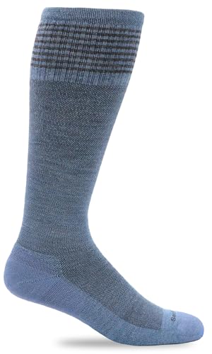 Sockwell Womens Elevation Firm Graduated Compression Socks Bluestone ML - Image 1