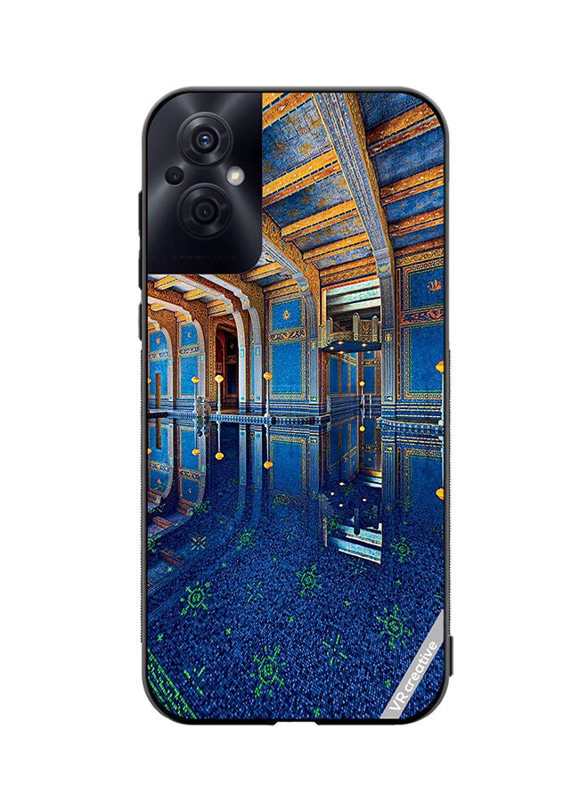 VR CREATIVE Protective Case Cover For Oppo Reno8 Z Hearst Castle Design Multicolour - Image 1