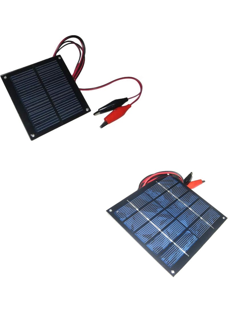 Sunnytech Sunnytech 05w 5v 100ma Mini Small Solar 125w 5v 250ma DIY Polysilicon Solar Epoxy Cell Charger B016B019  - Image 1