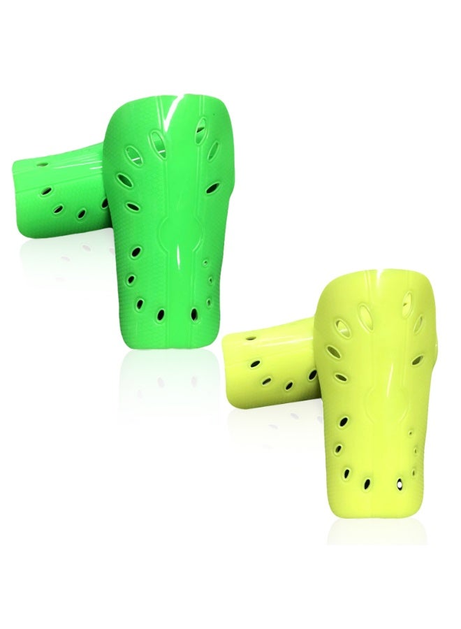 2 Pairs Soccer Shin Guards Breathable Football Shin Guard Pad with Protective EVA Cushion for Youth Men Women Kids - Image 1