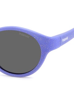 Polaroid Kids Unisex UV Protection Round Sunglasses - Pld K007/S Glttr Vlt 42 - Lens Size: 42 Mm  - Image 5