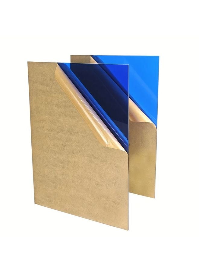 Blue Acrylic Board 8x12 Inches 1 8 Thick Blank For DIY Projects - Image 1