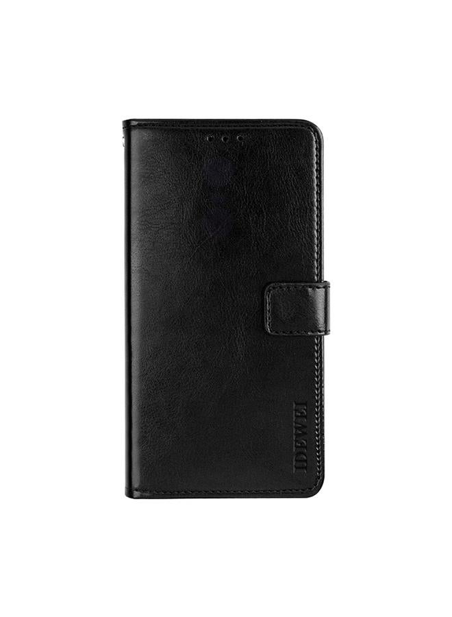 إيدويي جراب هاتف من الجلد بتصميم حصان مجنون مع حامل لهاتف iPhone 15 - Image 2