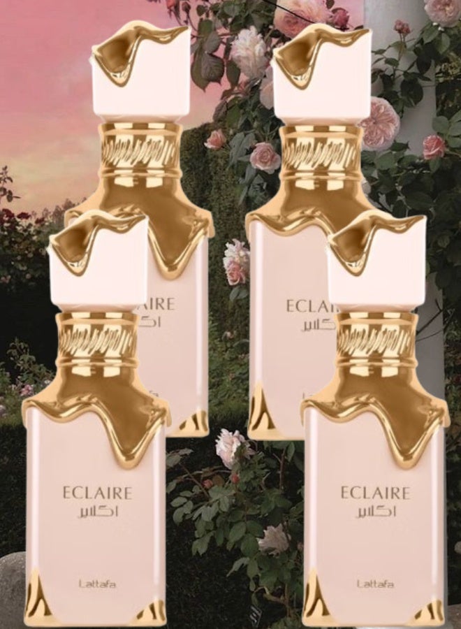 Lattafa 4 Pieces Eclaire Perfume 100ML - Image 1