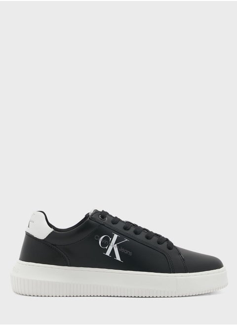 Chunky Cupsole Leather Trainers