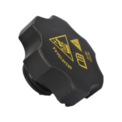 AISELAN Engine Coolant Reservoir Recovery Cap 68249136AA Compatible with Grand Cherokee Cherokee Compass Dart Durango Gladiator 68442532AA 68096261AA - Image 1
