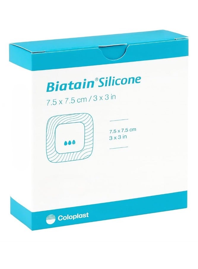 كولوبلاست بياتين ضمادة فوم مربعة الشكل من السيليكون، 7.5 × 7.5 سم - Image 1