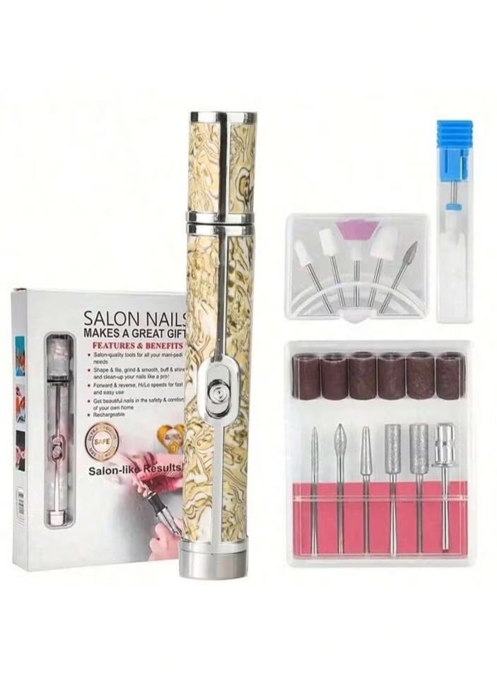 Multi-Functional Electric Nail File XL-877 – USB Rechargeable