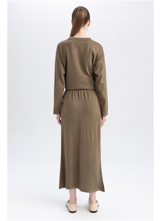 DeFacto - Woman A Line Tricot Tricot Skirt - Image 1