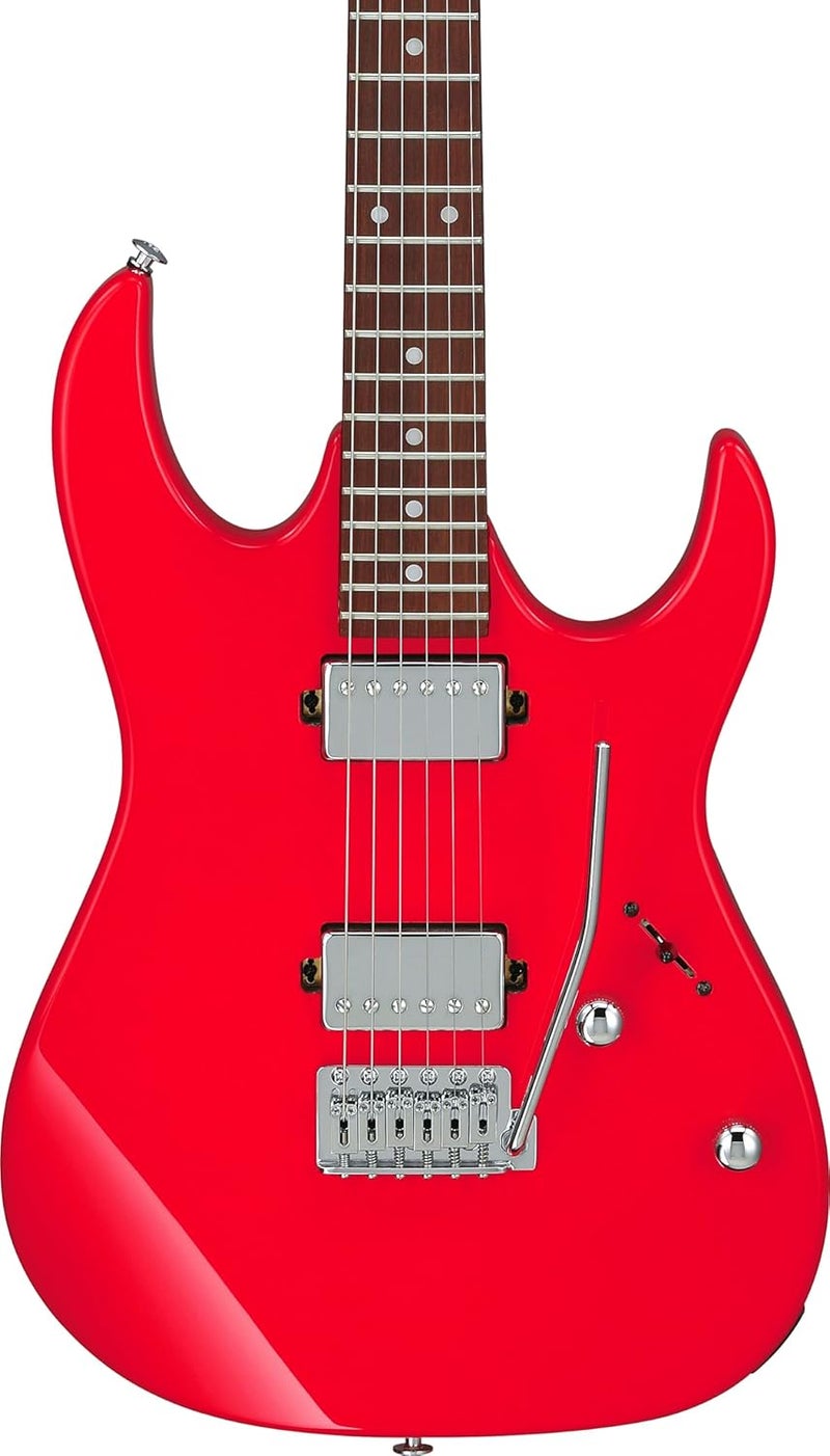 ايبانيز غيتار كهربائي من سلسلة Ibanez RG GIO GRX باللون الأحمر الزاهي - Image 2