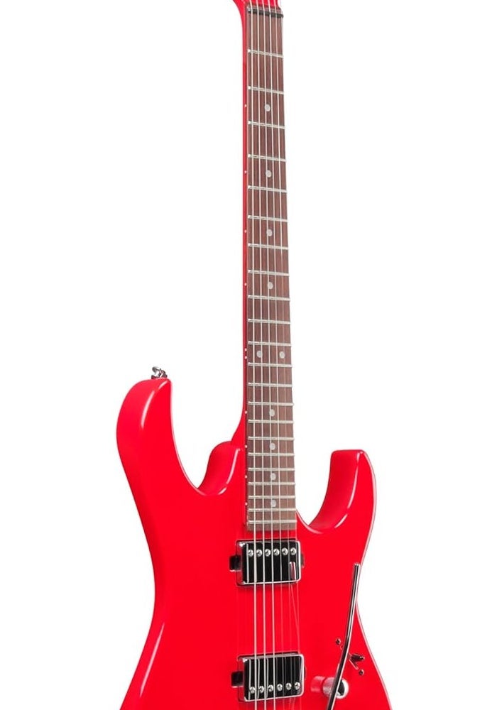 ايبانيز غيتار كهربائي من سلسلة Ibanez RG GIO GRX باللون الأحمر الزاهي - Image 3