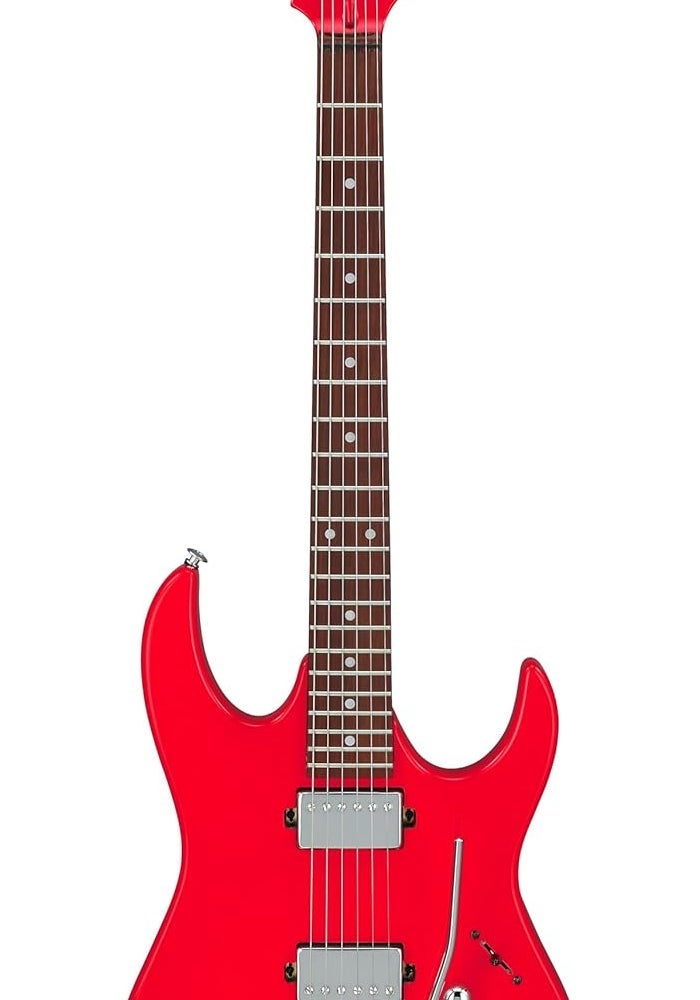 ايبانيز غيتار كهربائي من سلسلة Ibanez RG GIO GRX باللون الأحمر الزاهي - Image 1
