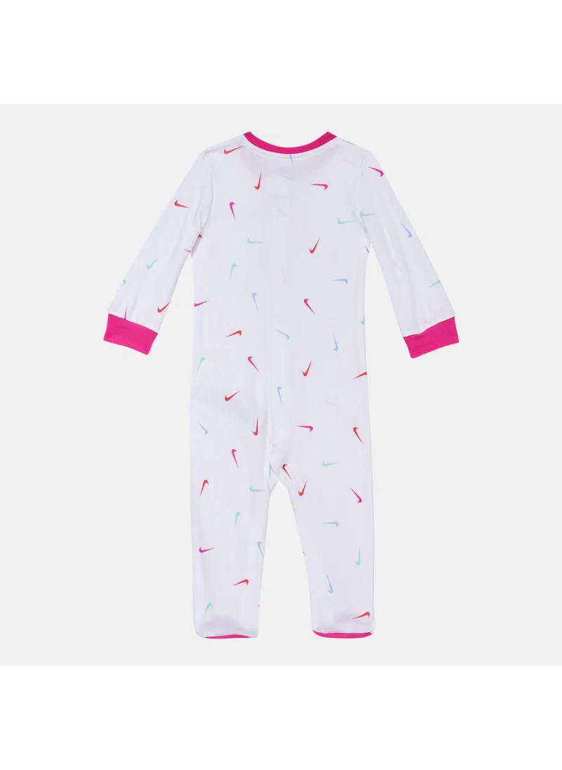 Nike Kids' Swooshfetti Footed Coverall