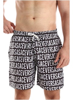 Side Pockets Crabs Patterned Board Shorts