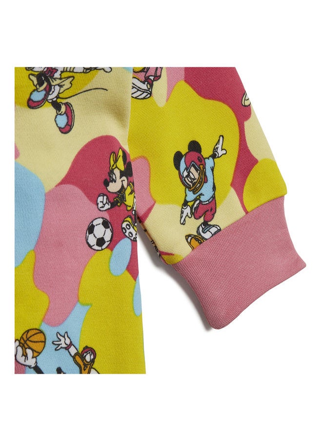 Adidas - Baby Girls adidas X Disney Mickey Mouse Onesie - Image 1