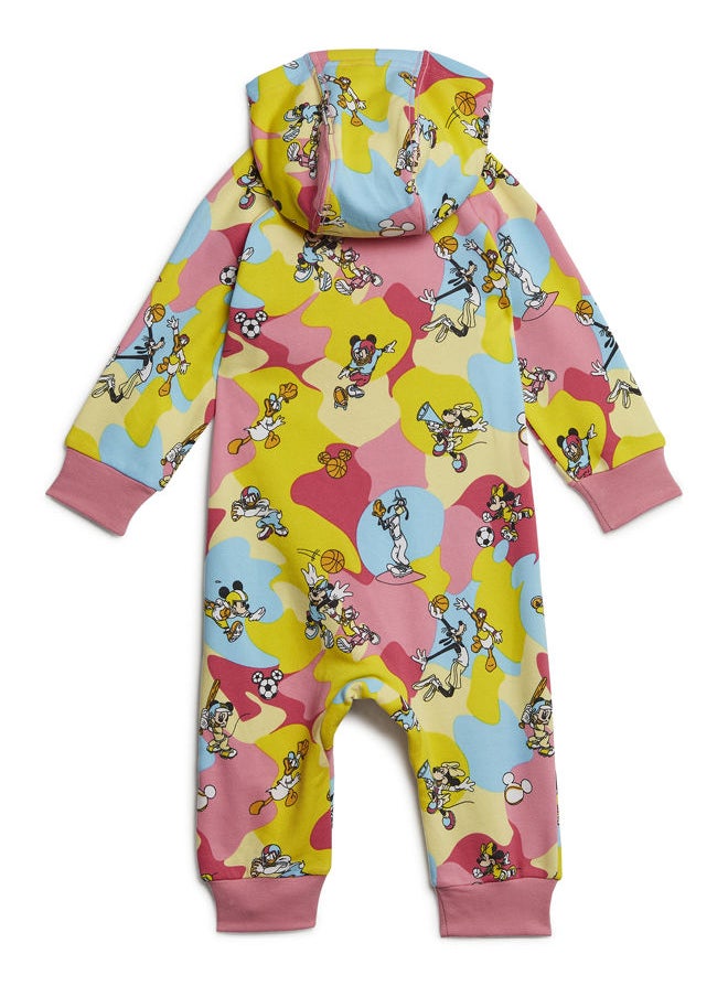 Adidas - Baby Girls adidas X Disney Mickey Mouse Onesie - Image 1