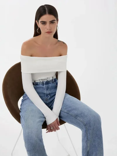 HICCUP Off Shoulder  Blouse