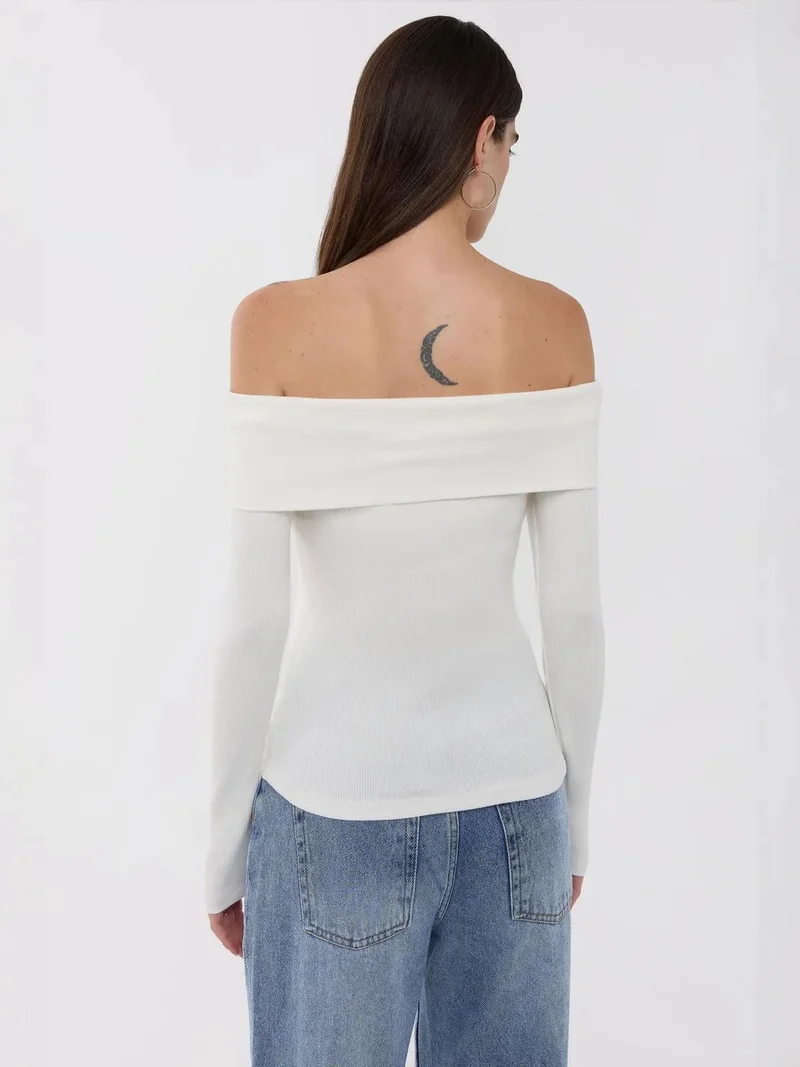 HICCUP Off Shoulder  Blouse