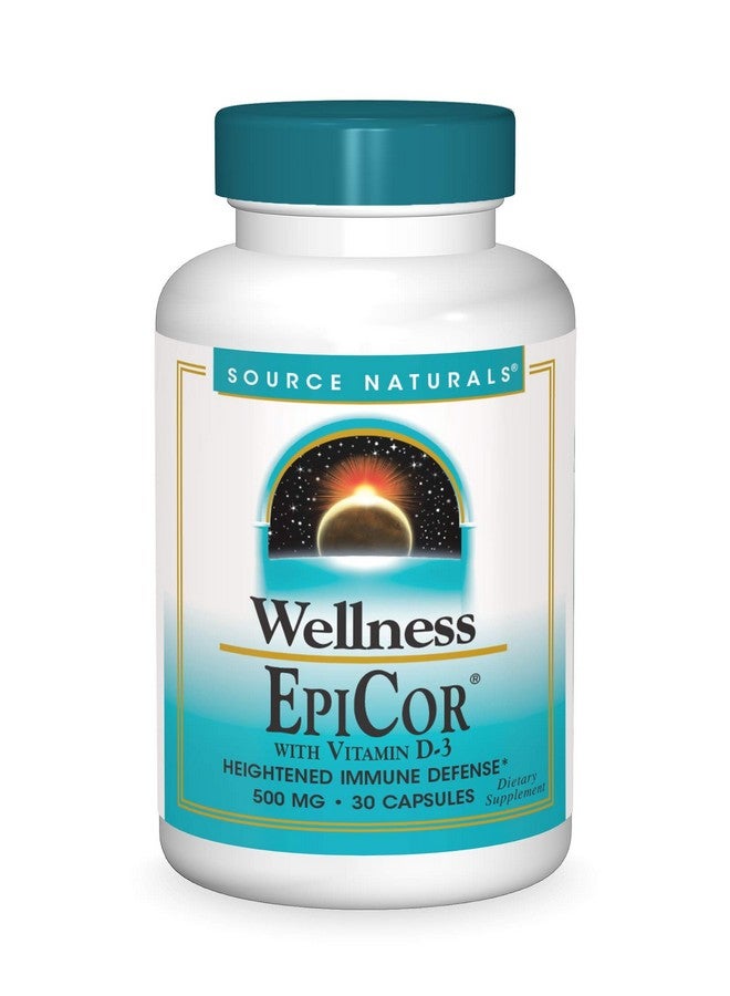 Source Naturals Wellness Epicor With Vitamin D3 For Heightened Immune Defense 30 Capsules - Image 1