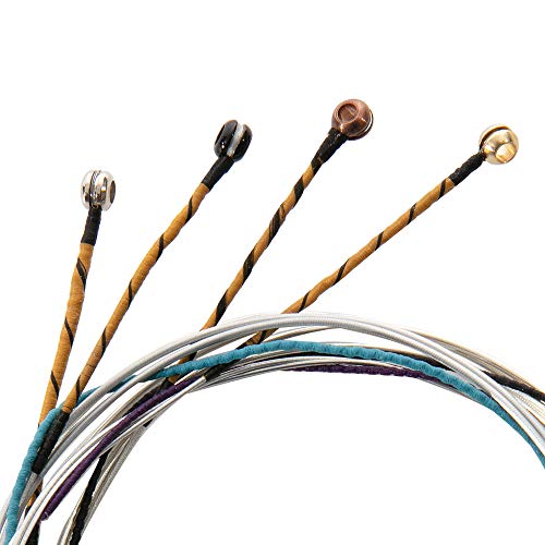 M MI & VI MI&VI PEAK Synthetic Core Viola Strings for 15” Violas — Pure Silver | Synthetic Nylon Core | Ball-End | Medium Gauge Tension - Image 4