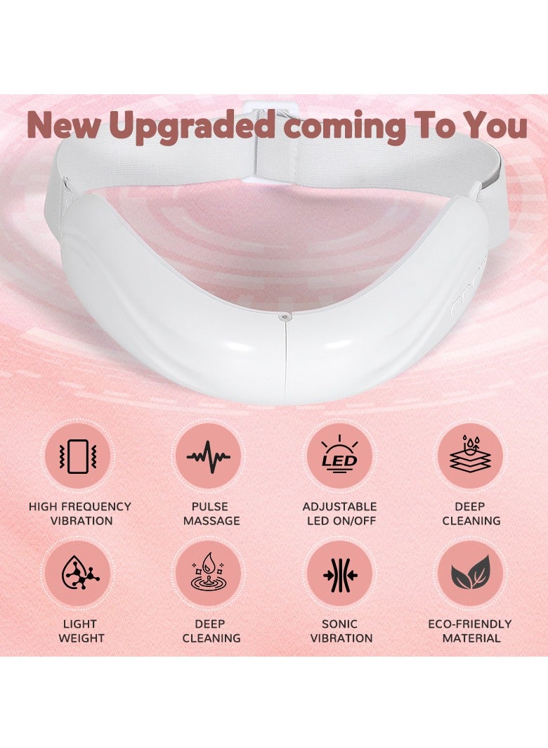 general V-Face Beauty Device with USB Charging, Rechargeable Lithium Battery - Face & Neck Beauty Device with LED & Vibration for Slimming & Sculpting - Fragrance-free electric chin reducer for daily beauty regimens, hot compresses for wrinkles and anti-aging.  - Image 3