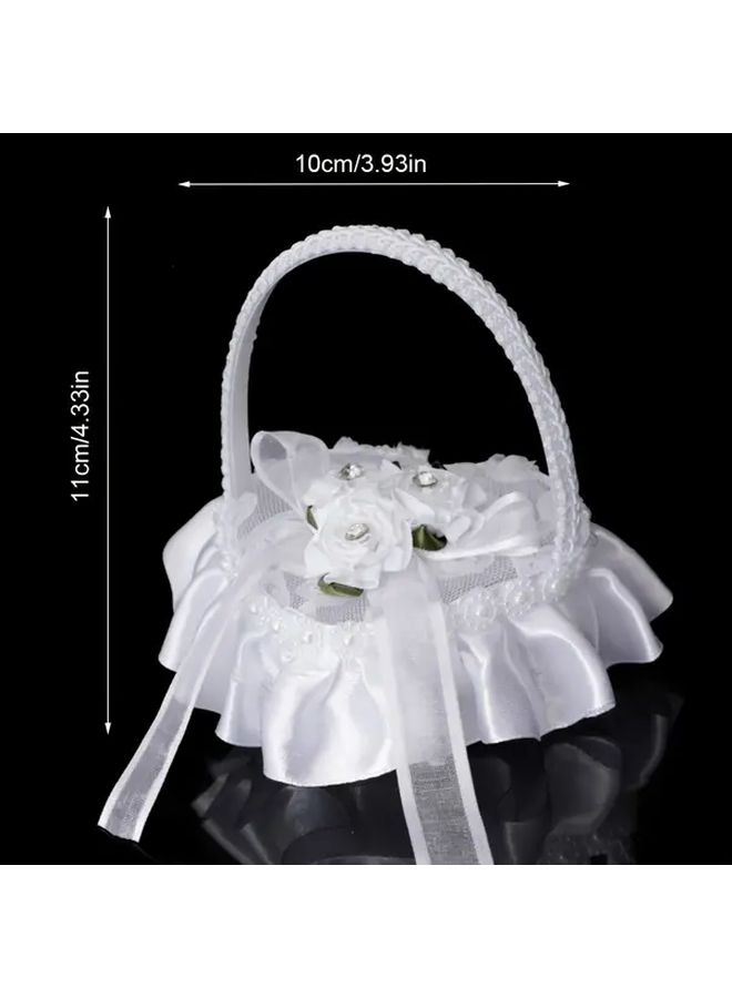 Model 5961 F Wedding Ring Box Flower Boy Hand Carry For Halloween Christmas Party - Image 5