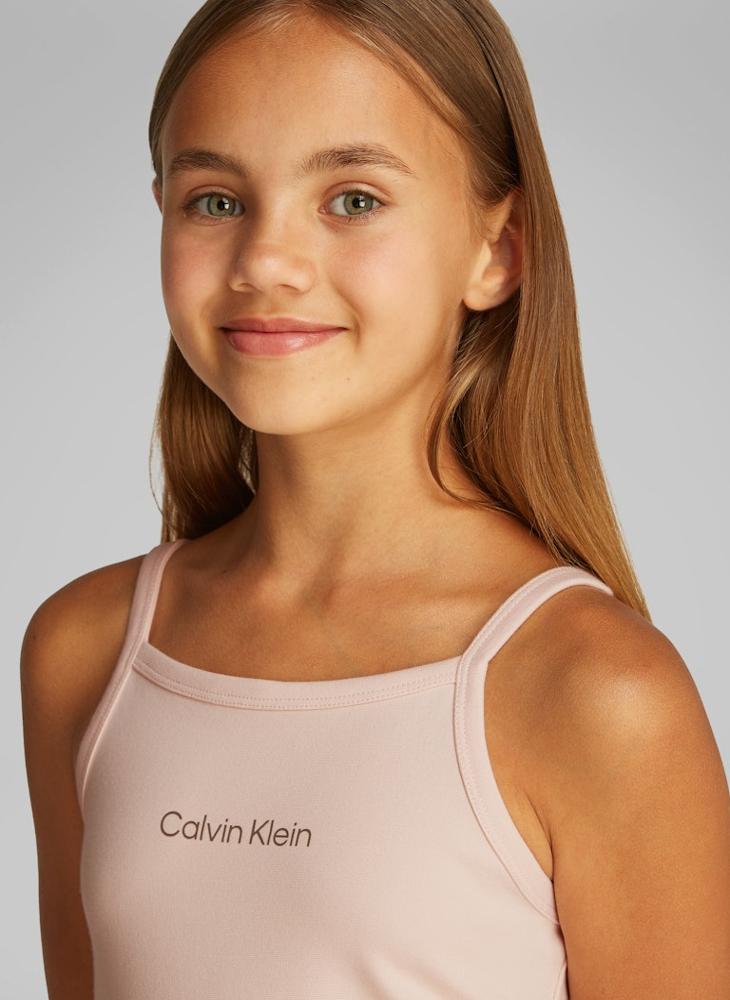 Calvin Klein Jeans Kids Strap Punto Dress  - Image 3