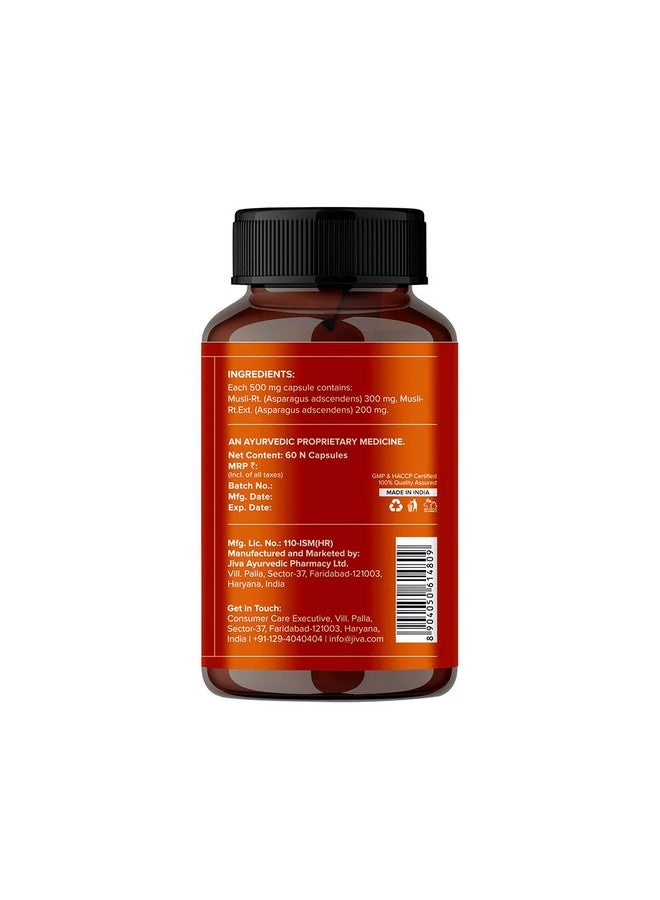 Jiva Safed Musli - 60 * 1 Capsules - Image 2