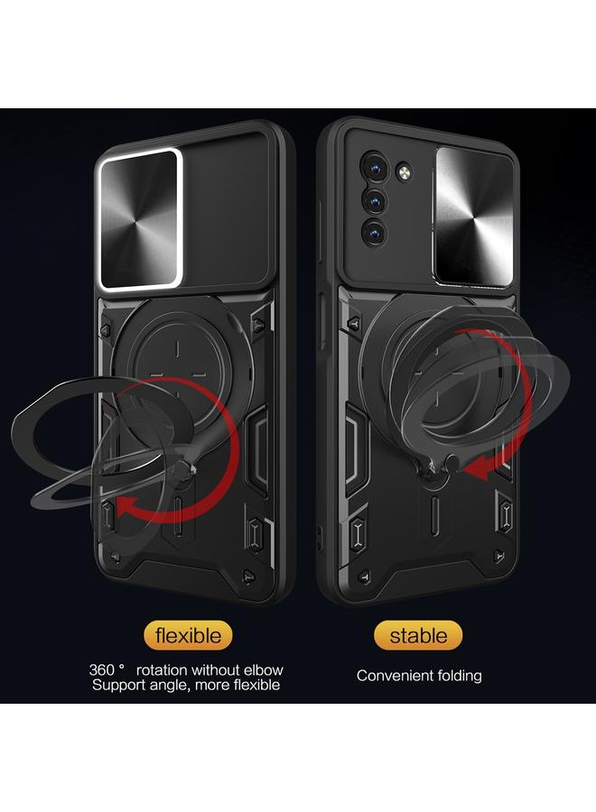 اس-توب جراب لهاتف Nokia G21 CD بتصميم منزلق مزود بحامل مغناطيسي - Image 5