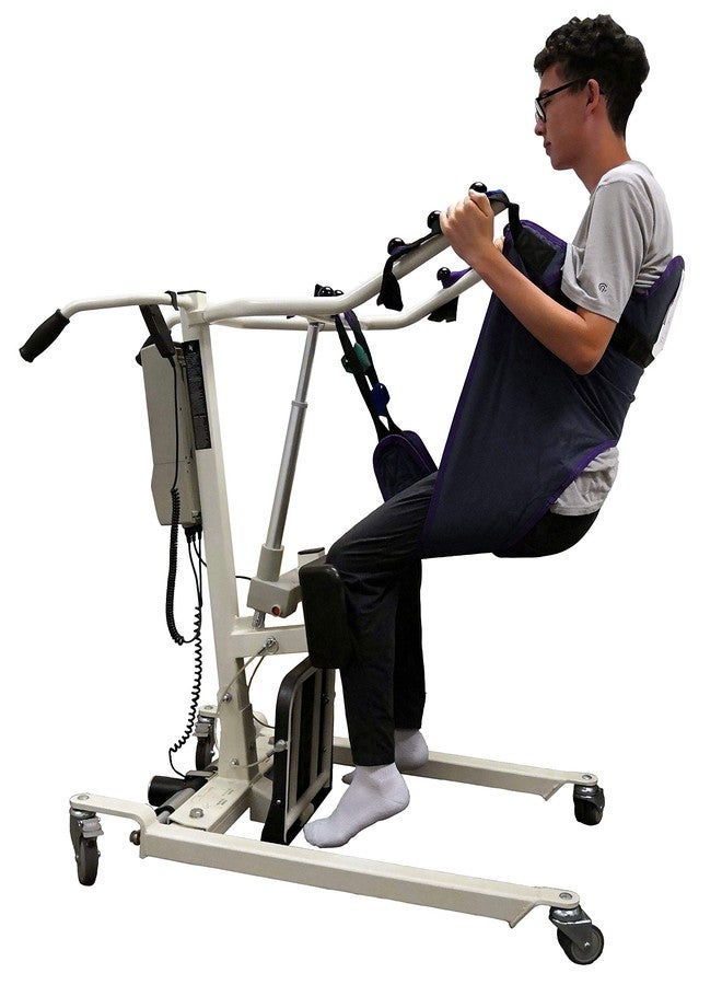 Tuffcare Transport Sling for Sit to Stand Lifts fits Tuffcare, Hoyer, Invacare, McKesson, Drive, Lumex, Medline, Joerns and Other Patient Lifts Solid Fabric Polyester (X-Large) - Image 4
