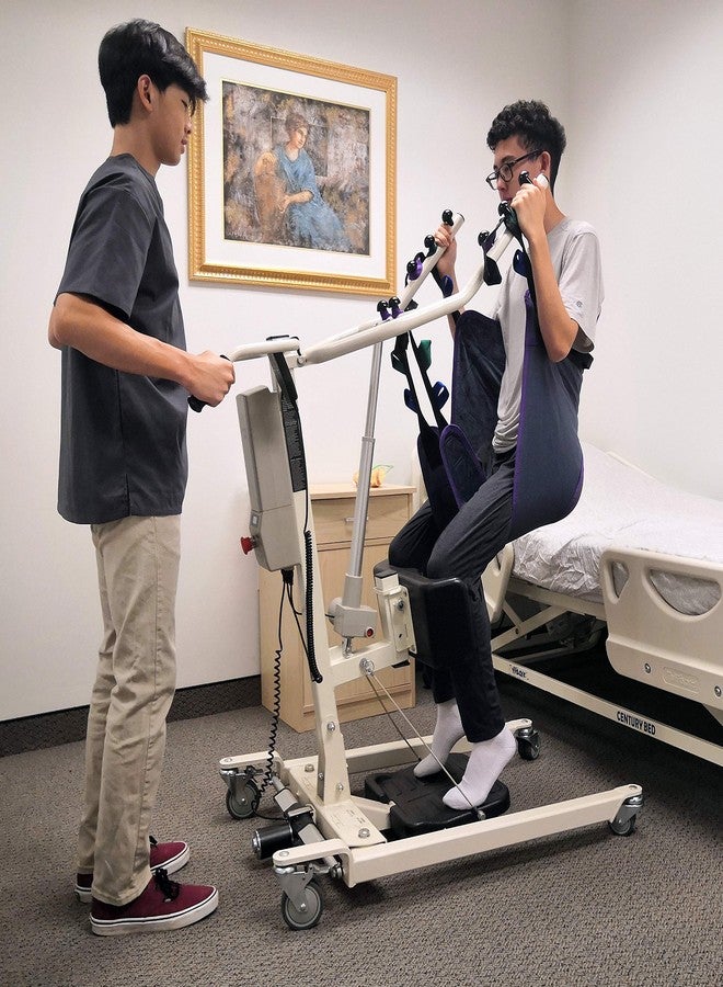 Tuffcare Transport Sling for Sit to Stand Lifts fits Tuffcare, Hoyer, Invacare, McKesson, Drive, Lumex, Medline, Joerns and Other Patient Lifts Solid Fabric Polyester (X-Large) - Image 3