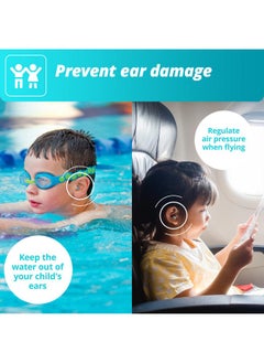 Alpine Pluggies Filtered Earplugs For Kids & Small Ear Canals 25Db Certified Multipurpose Kids Ear Protection Age 512 Comfortabe Hypoallergenic Kids Earplugs  - Image 3
