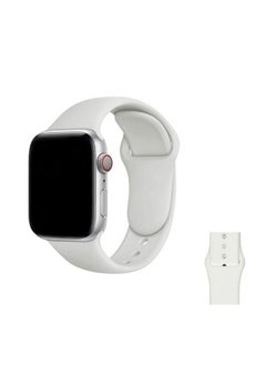 Apple Watch Band 45mm 44mm 42mm Soft Silicone Sport Band Replacement Wrist Strap Compatible for iWatch Apple Watch Series 7/SE/6/5/4/3/2/1 (45mm/44mm/42mm)