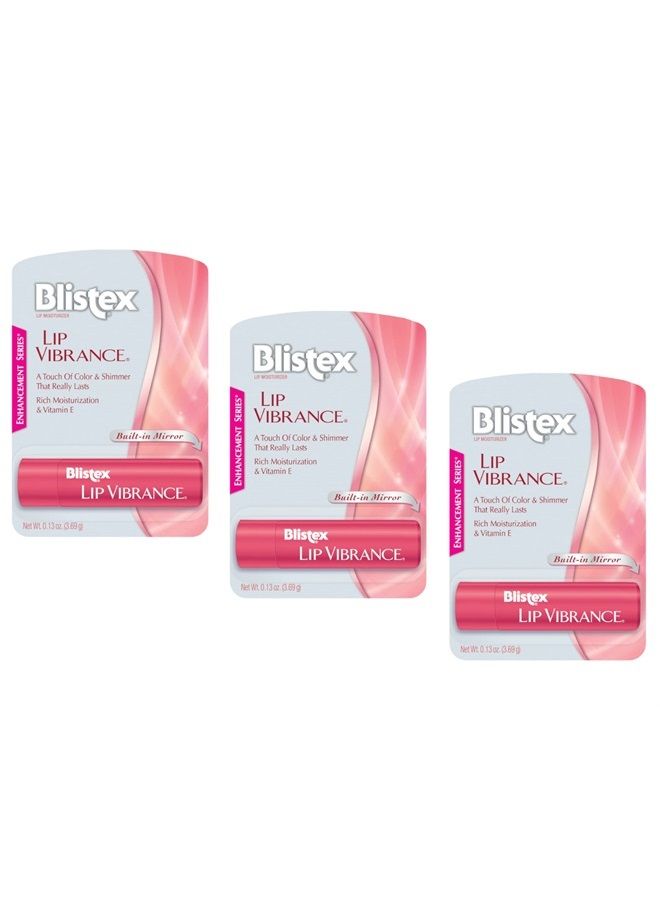 Blistex Lip Vibrance, Lip Protectant 0.13 oz (Pack of 3) - Image 1